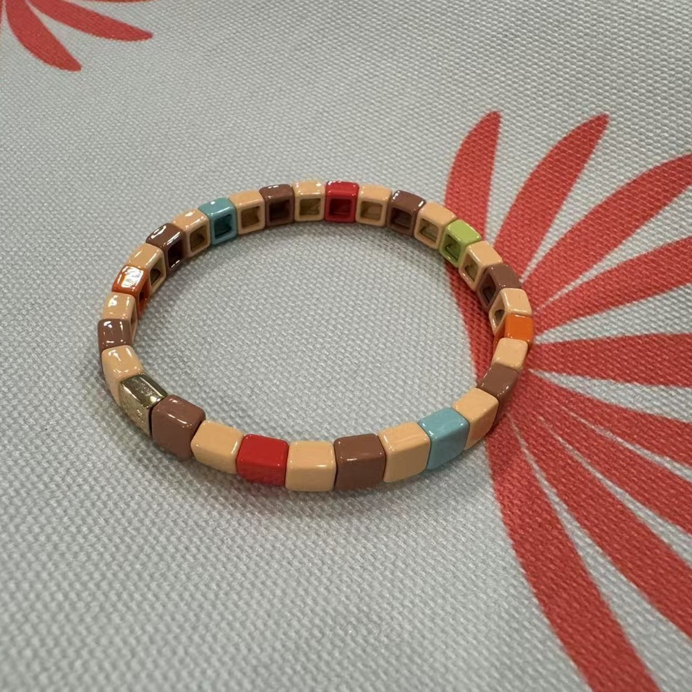 Roxanne Assoulin - Rainbow Brite Bit X Bit Colorful Stretch Bracelet